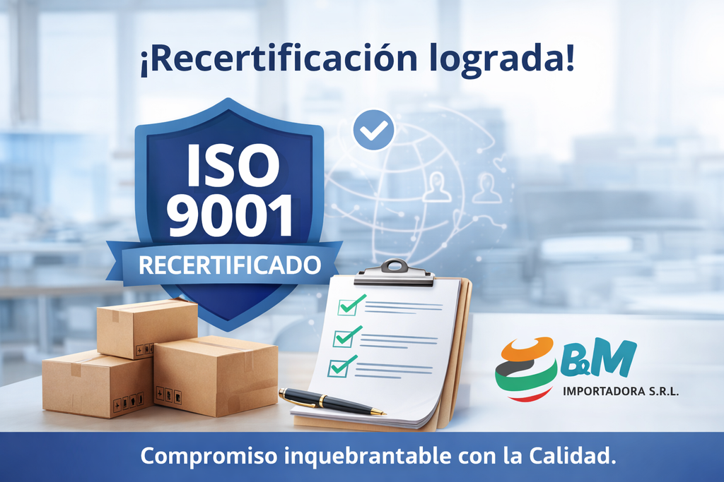 BYM Importadora S.R.L.: una historia de mejora continua y compromiso con la calidad (ISO 9001) - Cover Image